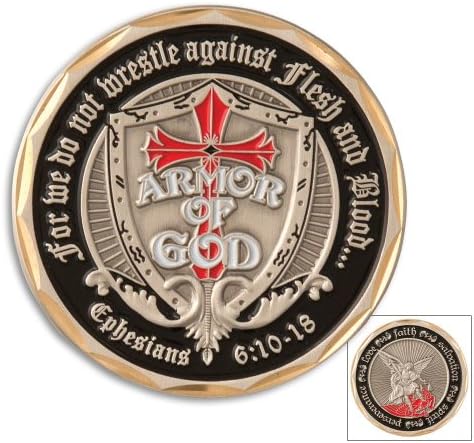 Монета на повикване Armor of God Щит Св. Михаил (Емблема на Орел 2521)