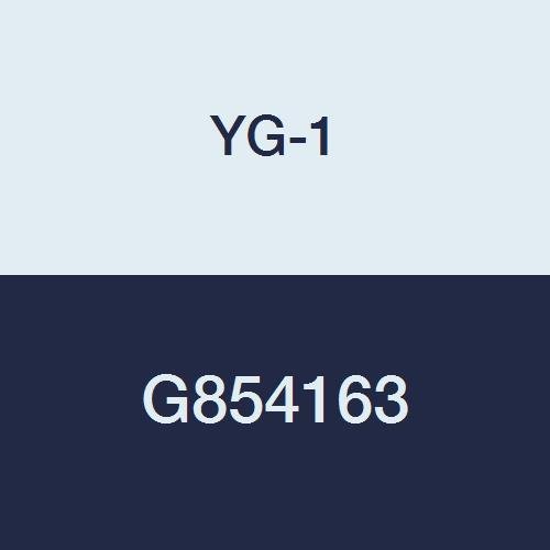 Торцевая fresa с ъглов радиус YG-1 G854163 от волфрамов X5070 R3.0, 4 Жлебове, с Дължина мъничета, Висока скоростта,