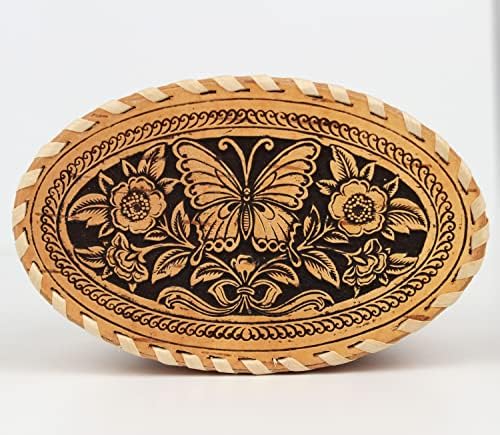 Кутия За Съхранение На Бижута Tourmania Decorative Trinket Кутия, Подарък Кутия-Пеперуда От Брезова