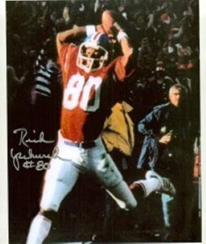 Снимка Рика Апчерча с автограф с размер 8х10 см - Оранжева риза Broncos