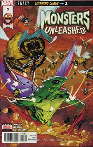 Издаден на волята на чудовища (3-та серия) 9 VF / NM ; Комиксите на Marvel | Cullen Bunn