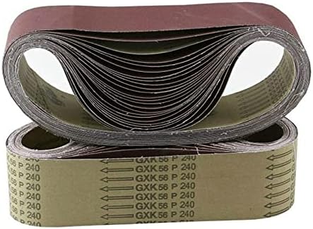 Ives Търговски Абразивная лента 10шт 533x75 мм Шлайф ленти 40-1000 Обяснение за Опесъчаване машина от Алуминиев
