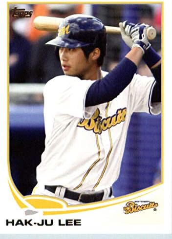 2013 Topps Професионален дебют 99 Хак-Джу Ли (Совалка карта начинаещ) Бейзболна картичка MLB NM-MT