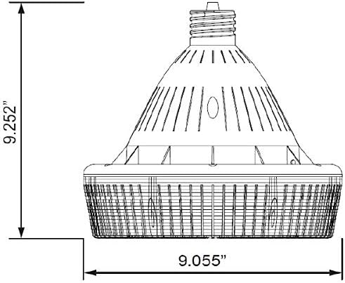 Лека Ефективен дизайн на LED-8030M57 High Bay LED Retrofit Лампа Електрическа Крушка