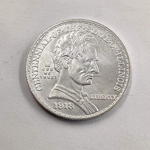 Релеф на американските монети Linken Creative Coins 1918 година Micro CollectionCoin Collection Възпоменателна
