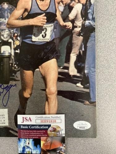 Бил Роджърс Подписа за Спортс илюстрейтид 30/10 / 78 Олимпийски Маратонец Auto JSA - Списания MLB с автограф