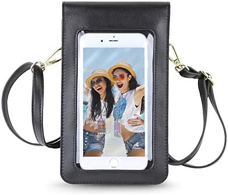 Чанта за мобилен телефон Gear Beast през рамо с джоб за телефон със сензорен екран, Лека чанта за през рамо
