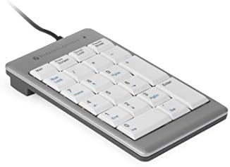 Цифрова клавиатура Бейкър & Elkhuizen BNEU955NUM Ultraboard 955 Бял/Сребрист на Цвят, с Кабел