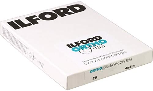 Ilford Commercial Ортопедия Plus, е черно-бяла ортохроматическая копирни филм ISO 40/80, 4x5 -25 листа