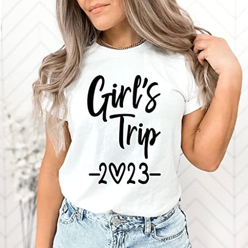 Пътуване за момичета 2023 Риза Почивка 2023 Риза Почивен Ден За Момичета Риза За парти За момичета на най-Добрата Риза Подарък За моминско парти