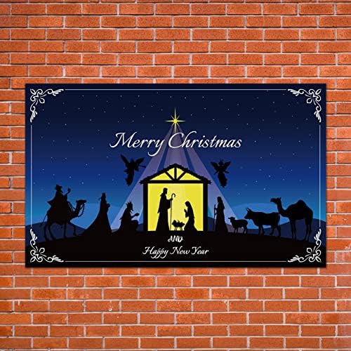 Коледен Фон за Вертепной сцена Коледни Комплекти за Коледа На Открито на закрито Раждането на Исус Коледни Религиозни
