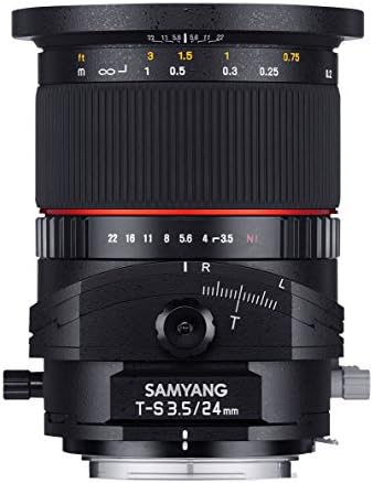 Обектив Samyang 24 мм F3.5 Tilt Shift за Sony
