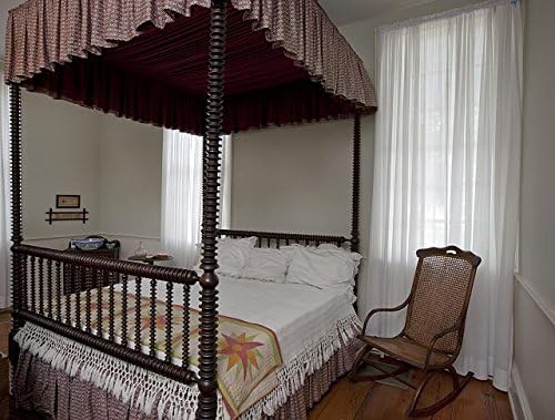 Исторически находки Снимка: Легло с бутони, Джеферсън Дейвис, Първият Белия дом на Конфедерацията, Монтгомъри,