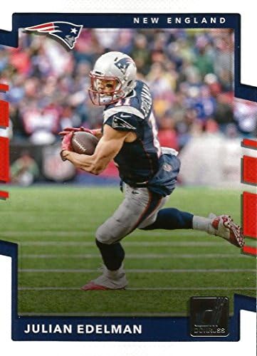 2017 Donruss 33 Футболна карта на Джулиан Эдельмана New England Patriots