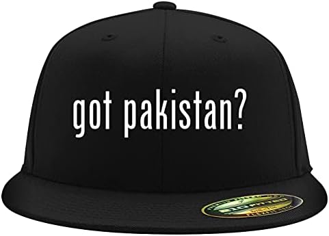 има и Пакистан? - Flexfit 6210 Структурна шапка с плосък козирка | Модни бейзболна шапка с бродерия за мъже