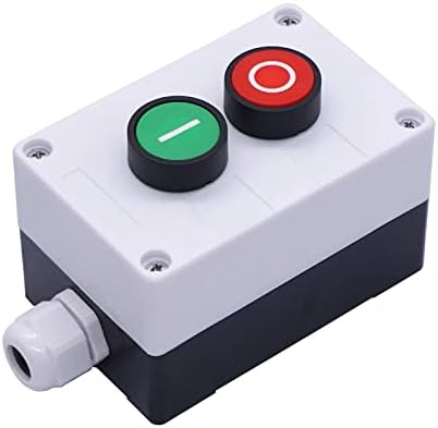 Влак кнопочного ключа AKDE AC 660V 10A Миг входно-изходни с червен Зелен знак NO NC