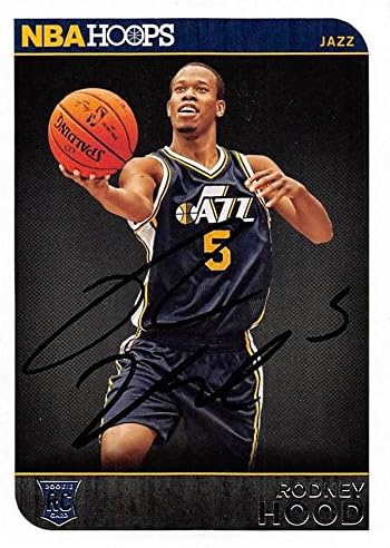 Баскетболно картичка с автограф Родни Худ (Юта Джаз) 2014 Нов Панини Hoops 280 - Баскетболни карта, без подпис