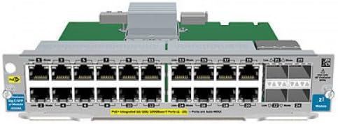 Разширителен модул HEWLETT PACKARD HP J9549A, 20 x 1000Base-T, 4 x SFP 1, 4 x слотове за разширение